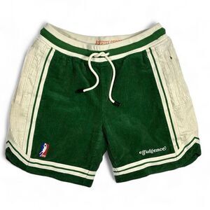 Effulgence Corduroy Basketball Shorts Boston Celtics Size Small 29 X 7